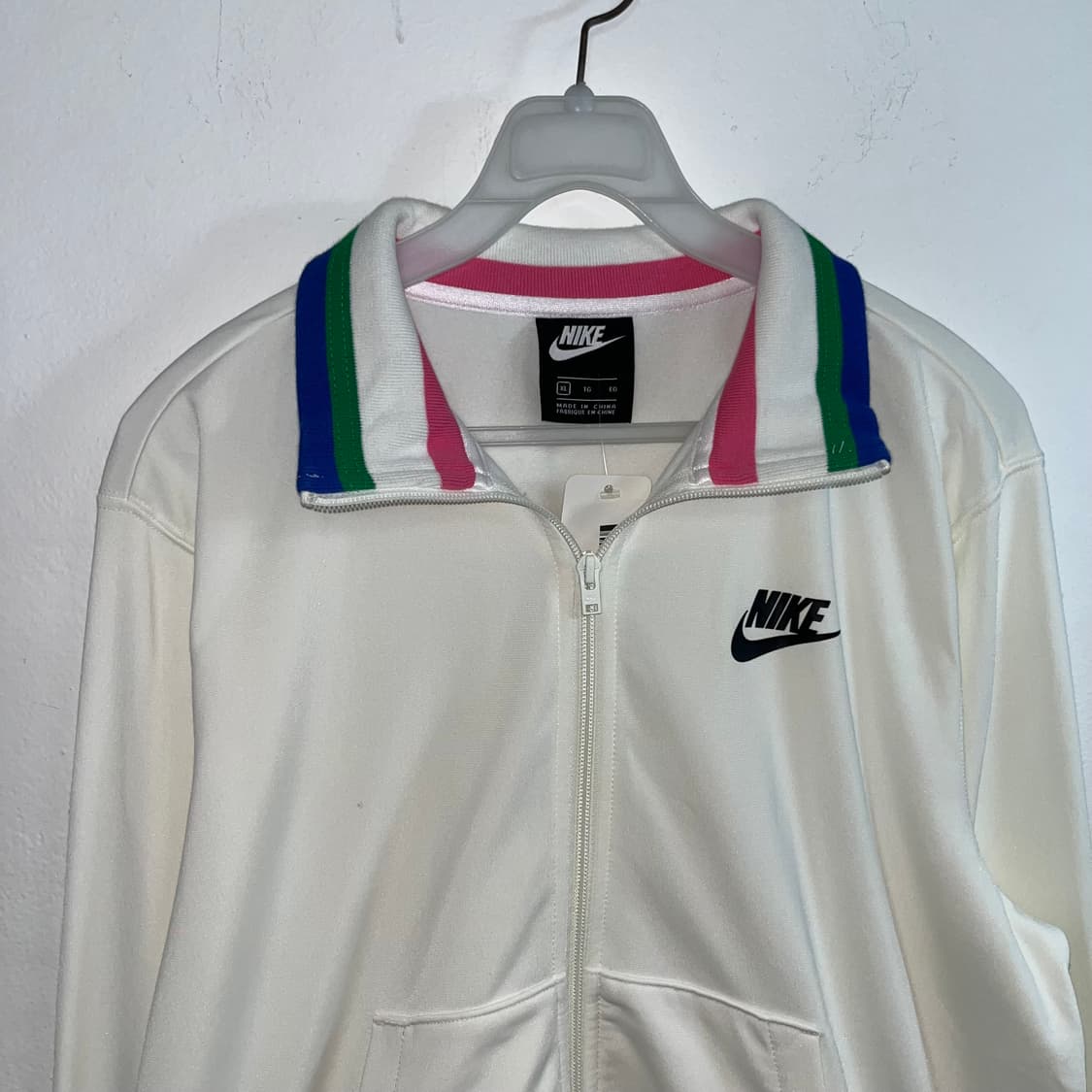 Nike white track jacket 상품이미지5