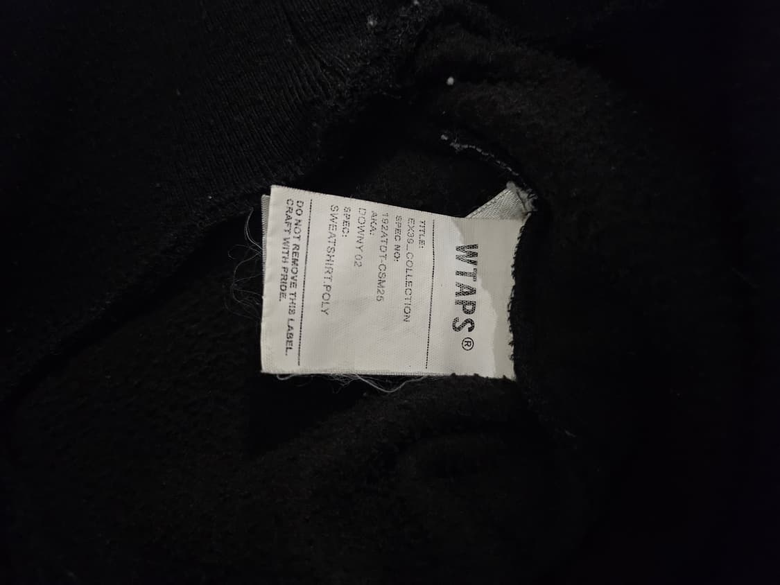 더블탭스 WTAPS 플리스 후디 상품이미지5