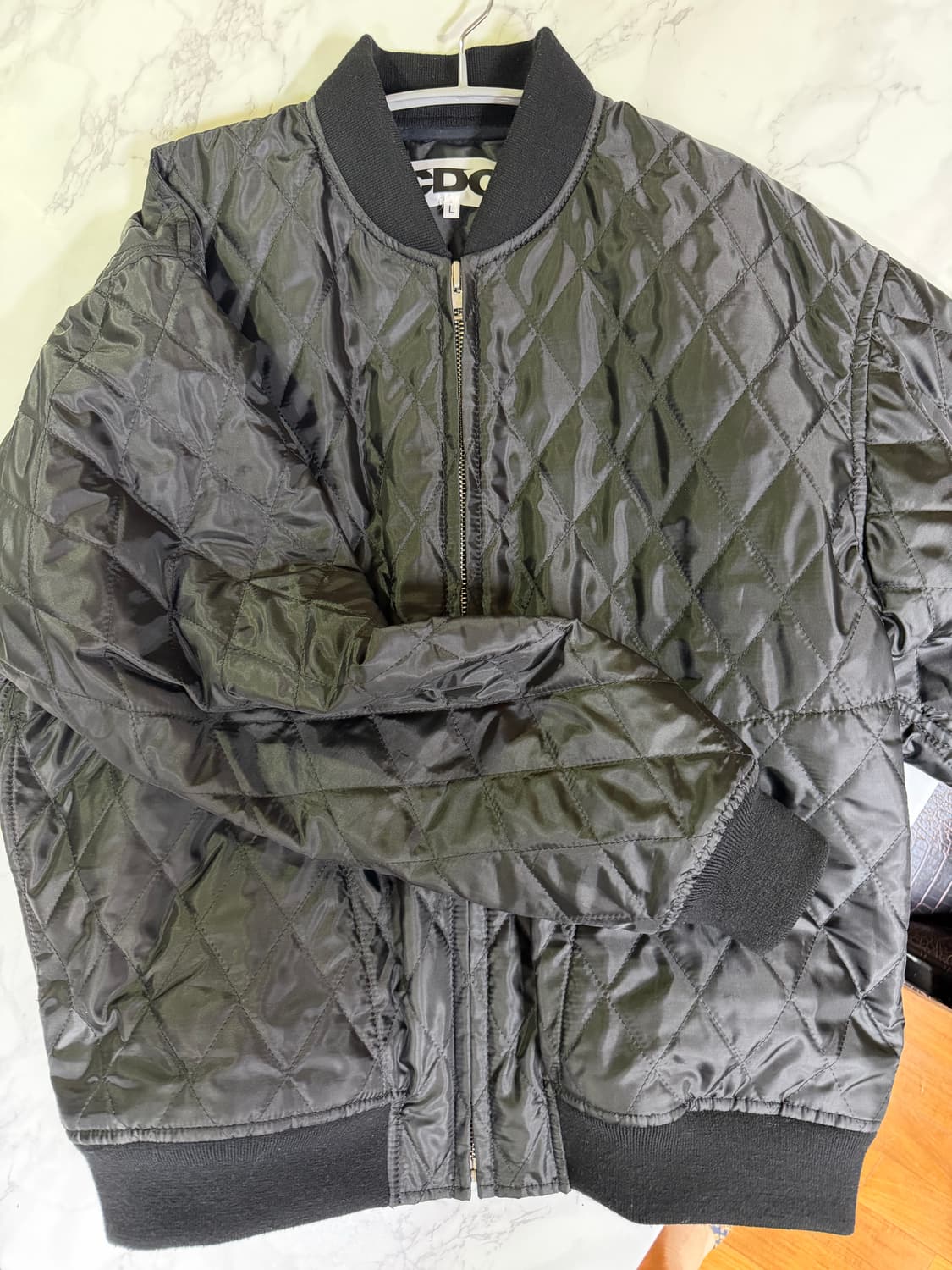 CDG 퀼티드 '84-85 스태프 블루종 블랙 상품이미지5