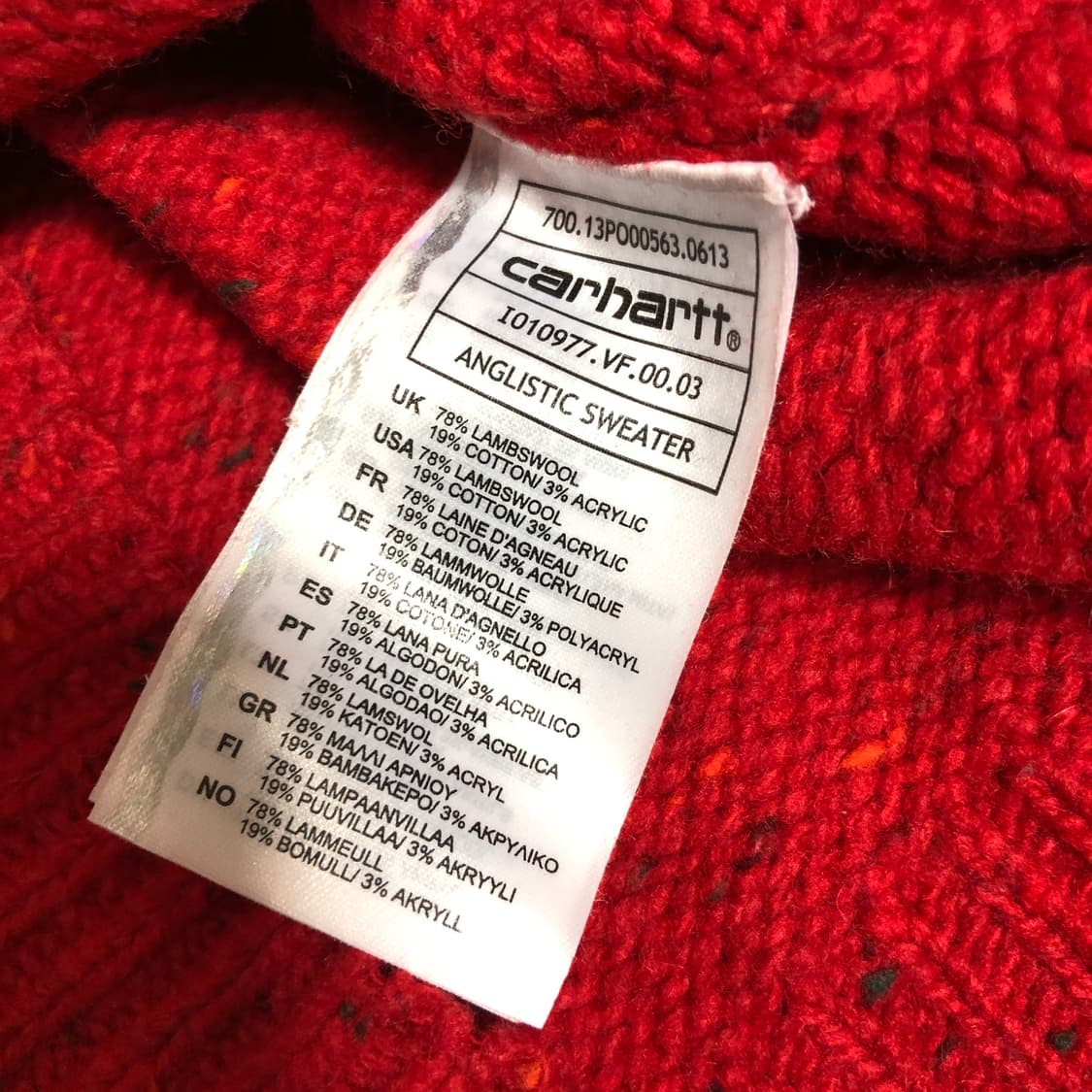 칼하트 니트 s 상품이미지7