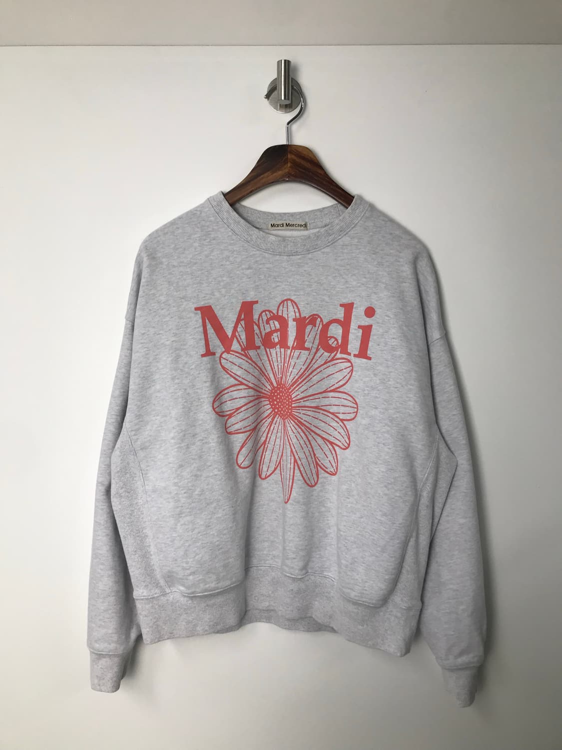 마르디 메크르디 빅로고 백메란지 맨투맨 상품이미지2