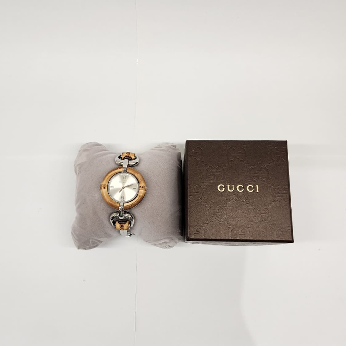 구찌 132.4 뱀부 은장 여성시계 상품이미지9