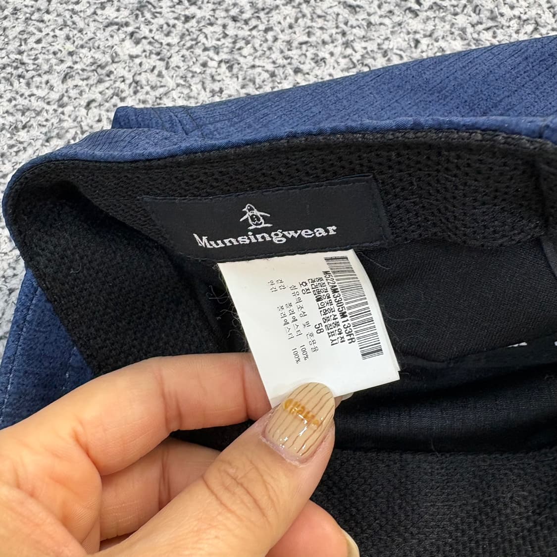 58 먼싱웨어 골프 모자 워크캡 0409J 상품이미지6