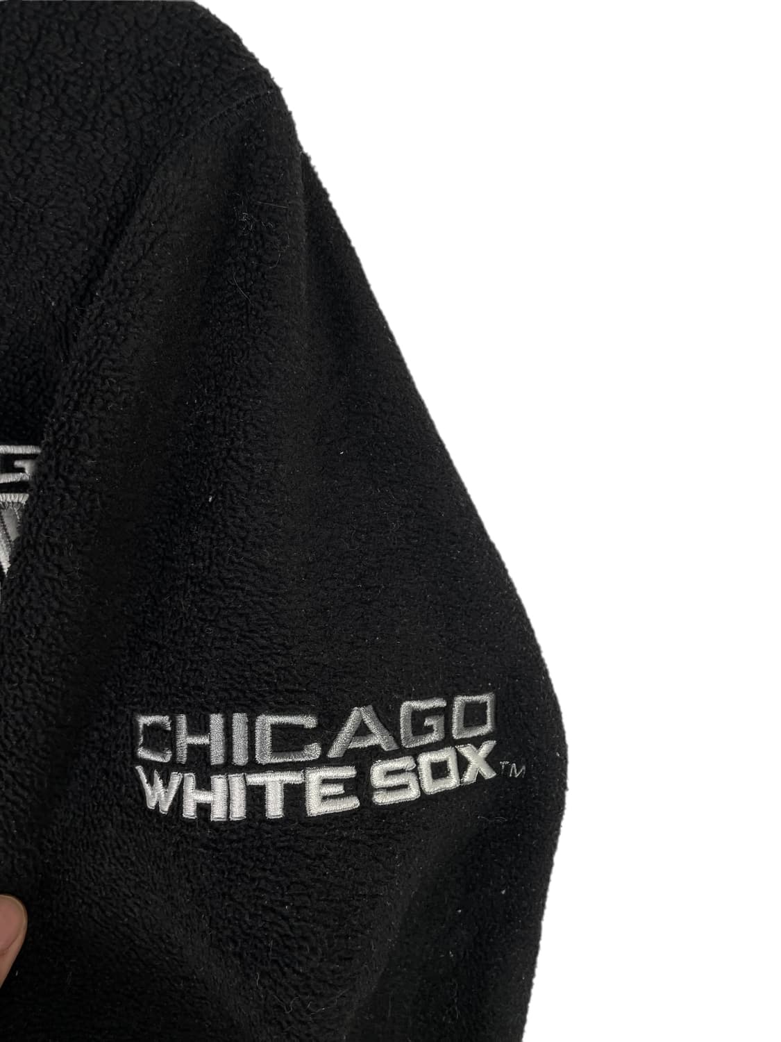 90's MLB white sox fleece anor 상품이미지3