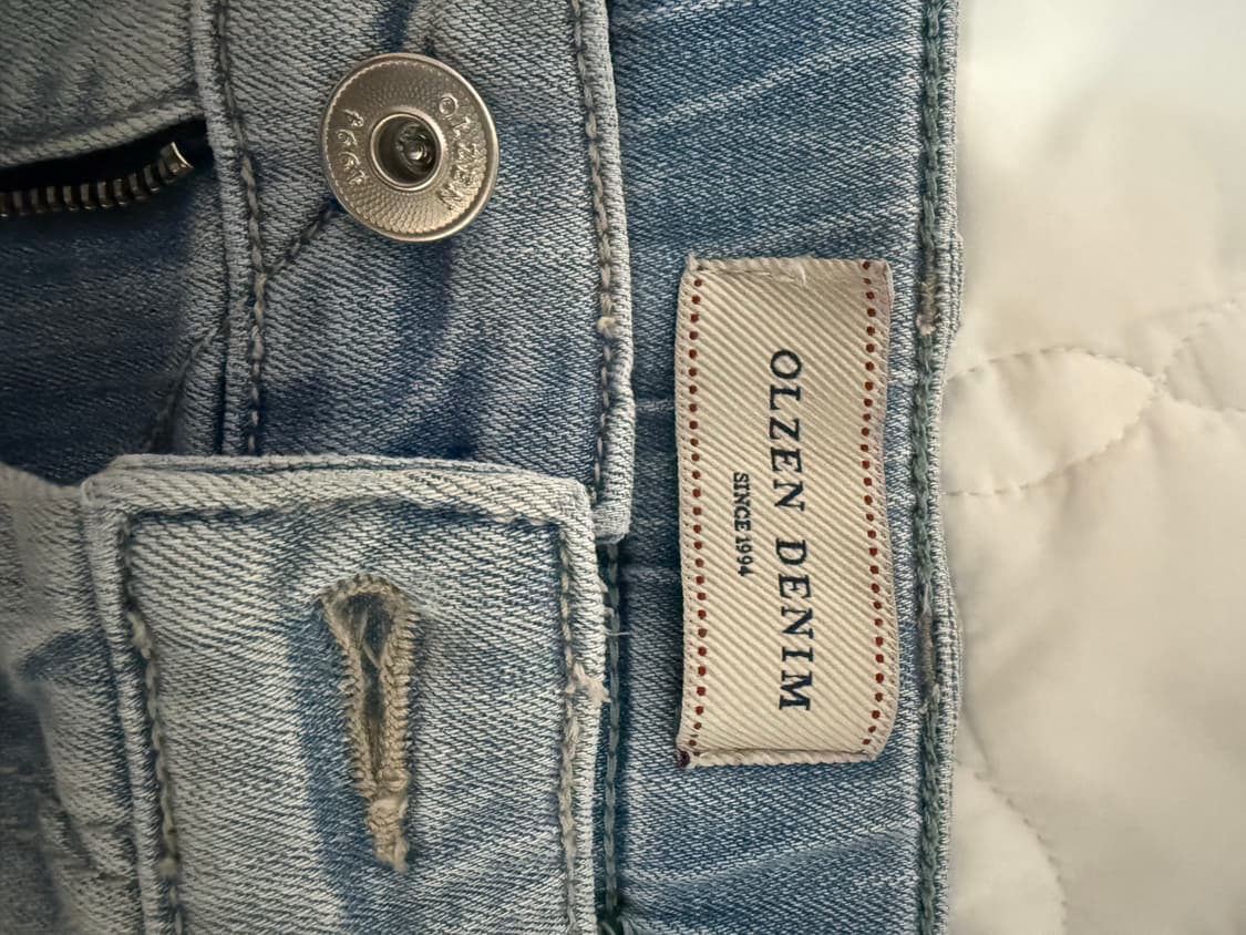 올젠 데님 연청 & 진청 82사이즈 청바지 상품이미지3
