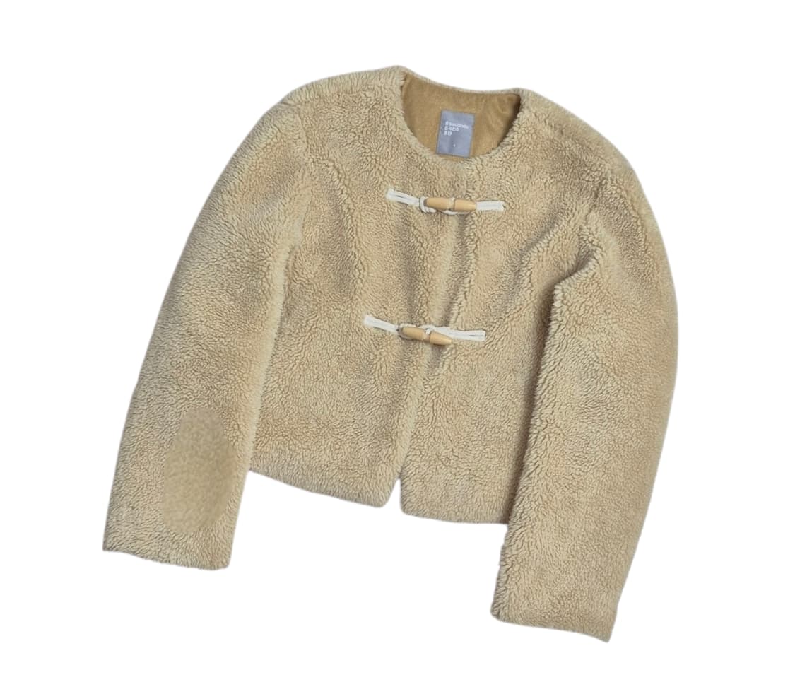 에잇세컨즈 양털 크롭 자켓 상품이미지1