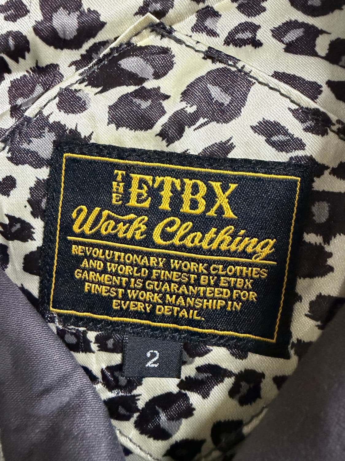 ETBX 그래비티 스파크 자수 워크 자켓 상품이미지3