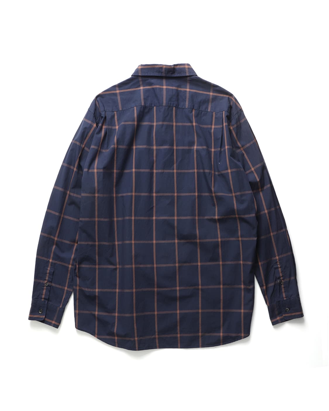빔즈 BEAMS Loose Silhouette Check Shirt 상품이미지3