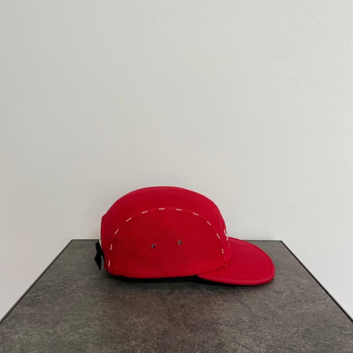 슈프림 레드 박스로고 캠프캡 모자 상품이미지3