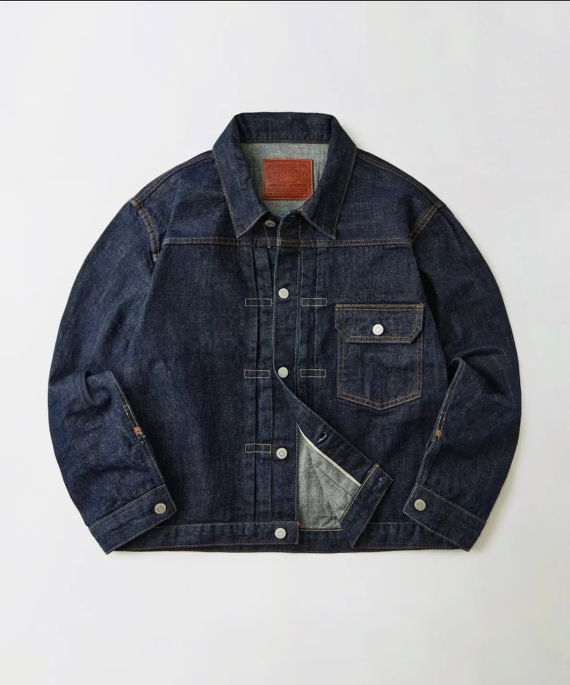 아웃스탠딩 SELVEDGE DENIM 1ST JACKET 라지(L) 상품이미지1