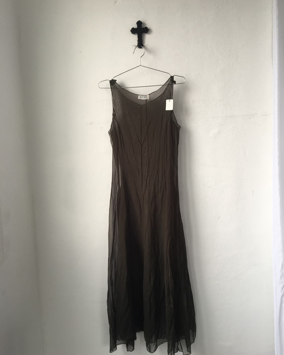 See through sleeveless onepiece 상품이미지1