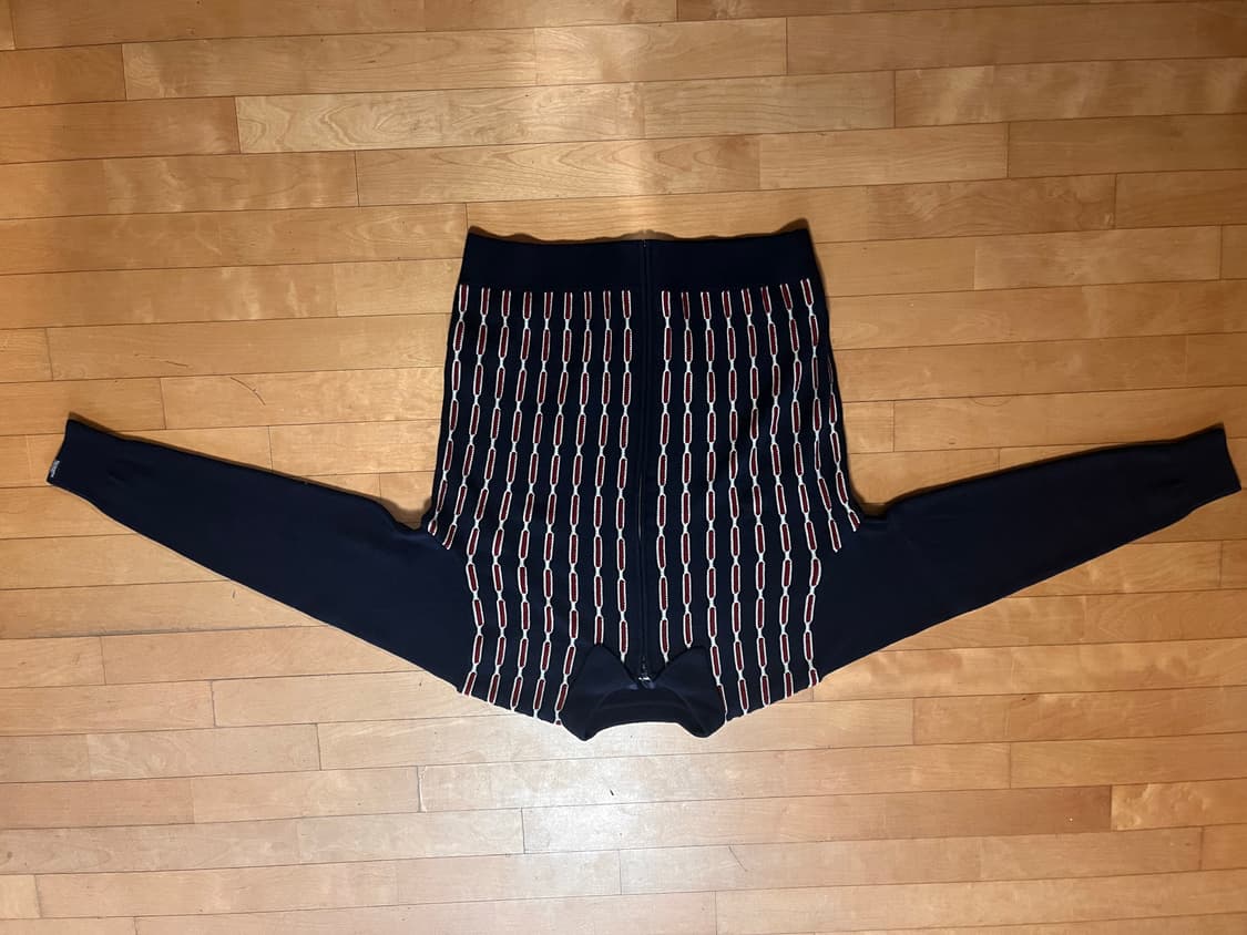 디스이즈네버댓 체인 집업 폴로 네이비색 L사이즈  상품이미지2