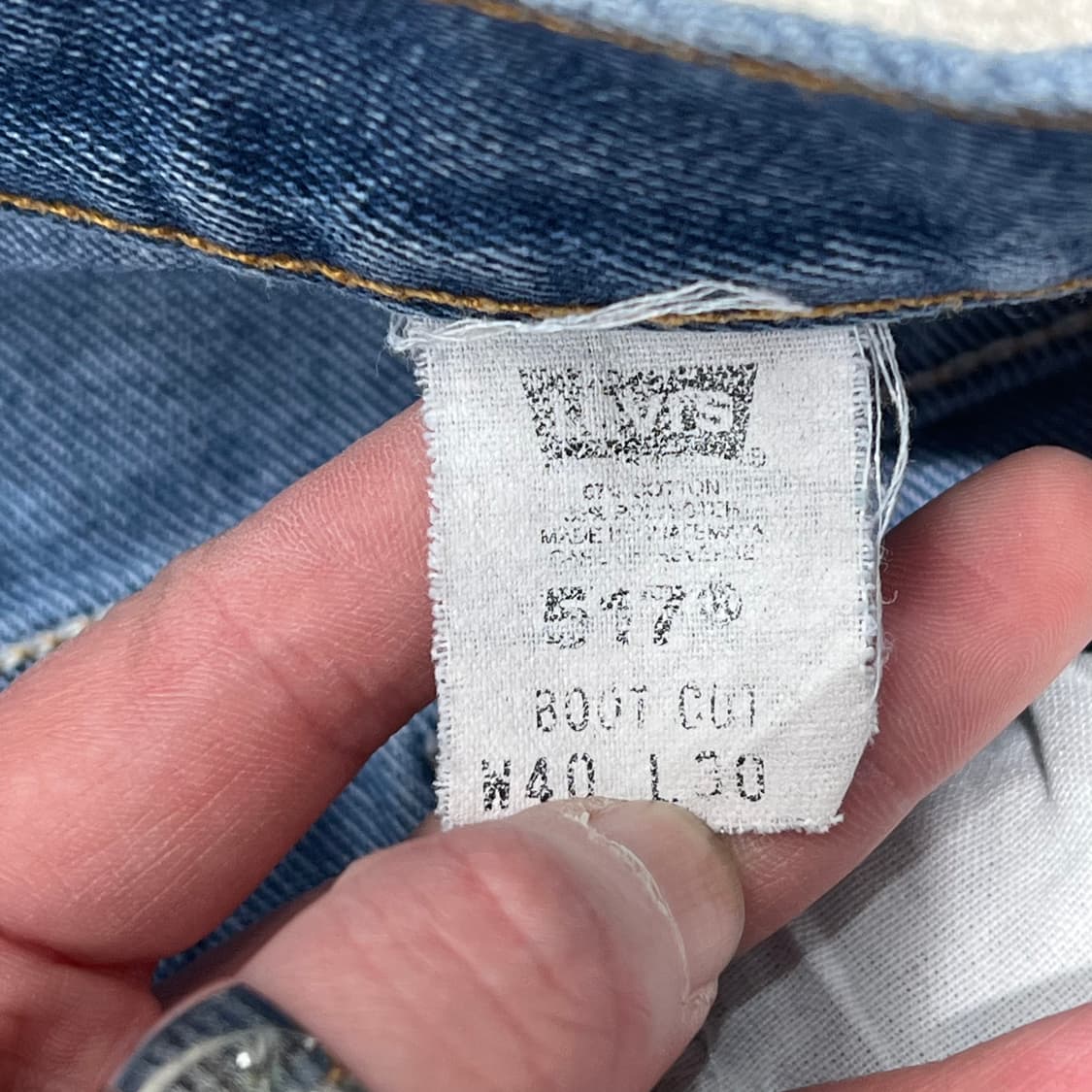 리바이스 블랙라벨 517 데님팬츠 s10755 상품이미지8