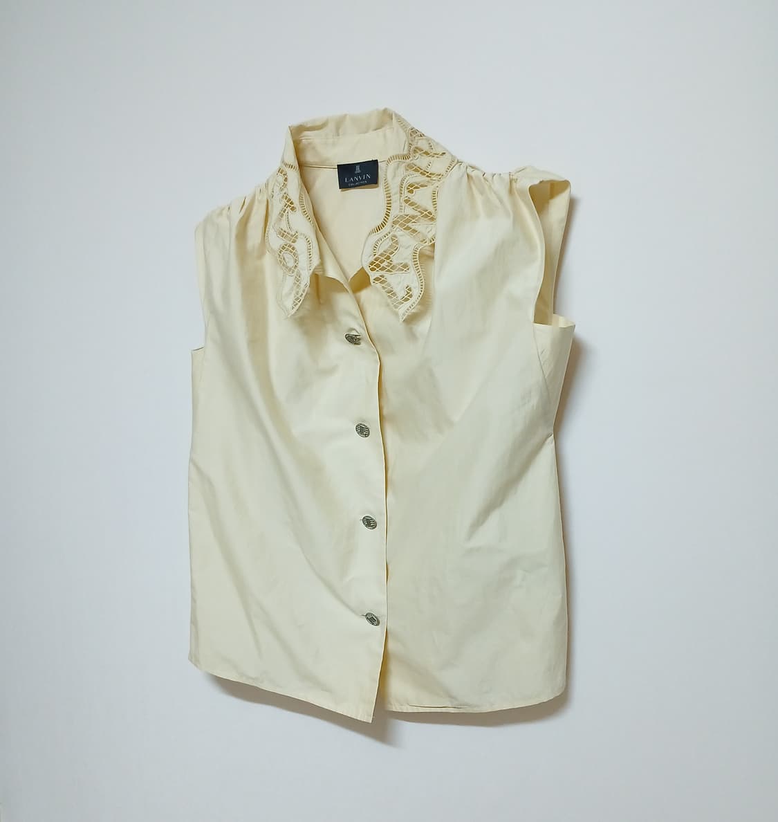 랑방컬렉션 LANVIN COLLECTION  실크블렌드 블라우스 상품이미지4