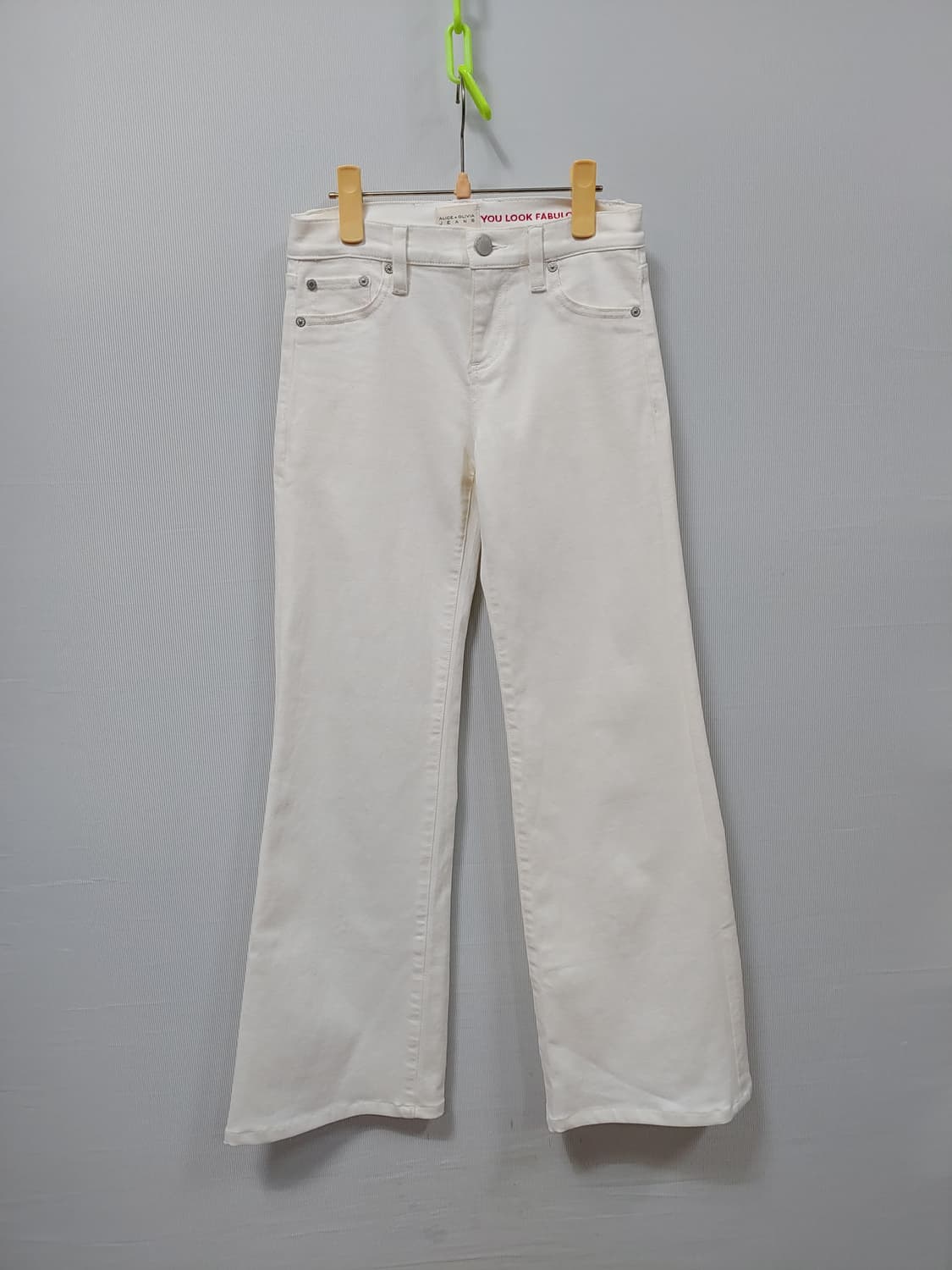 ALICE + OLIVIA 앨리스앤올리비아 부츠컷 데님 상품이미지1