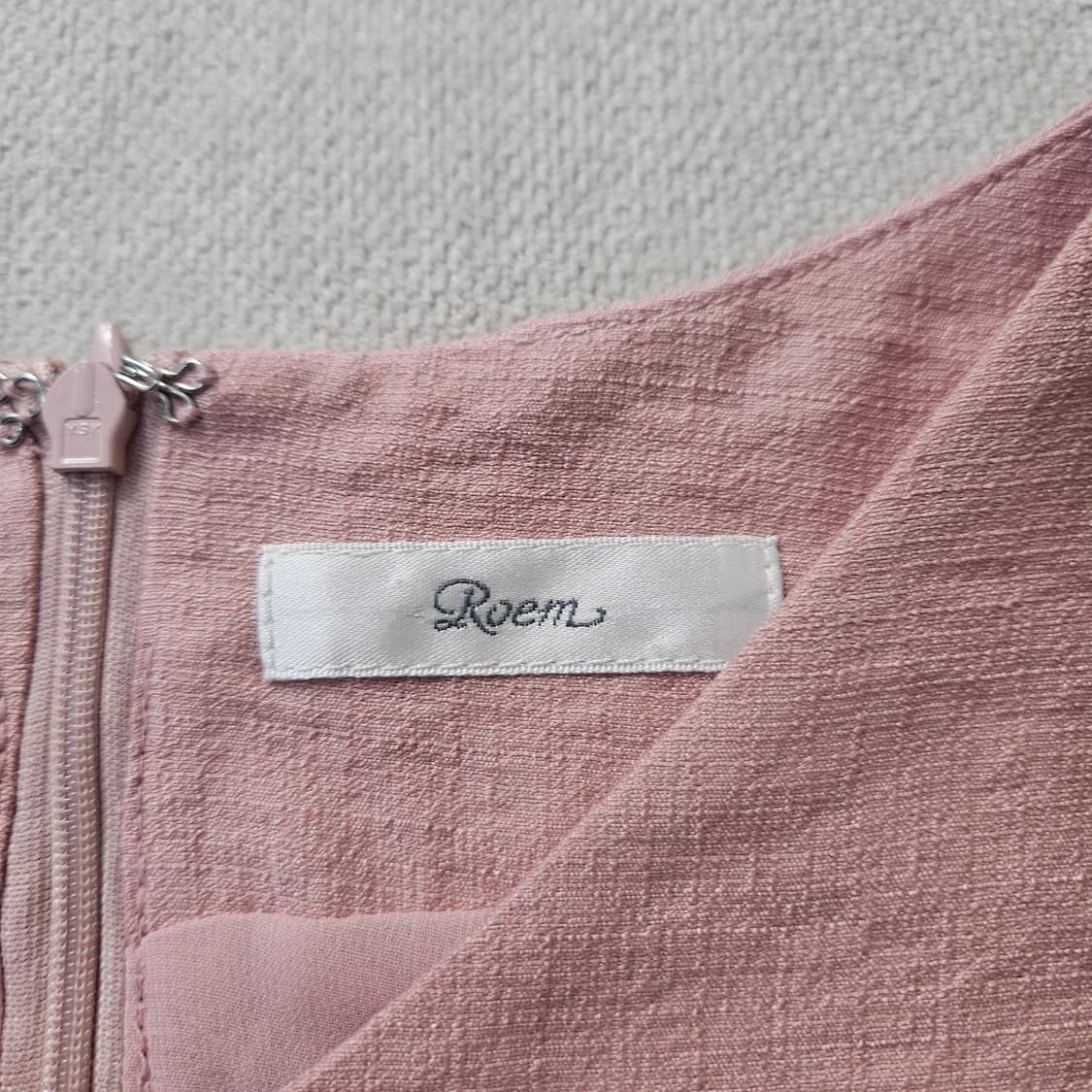 85-95 로엠 민소매 린넨 원피스 0403Y 상품이미지3