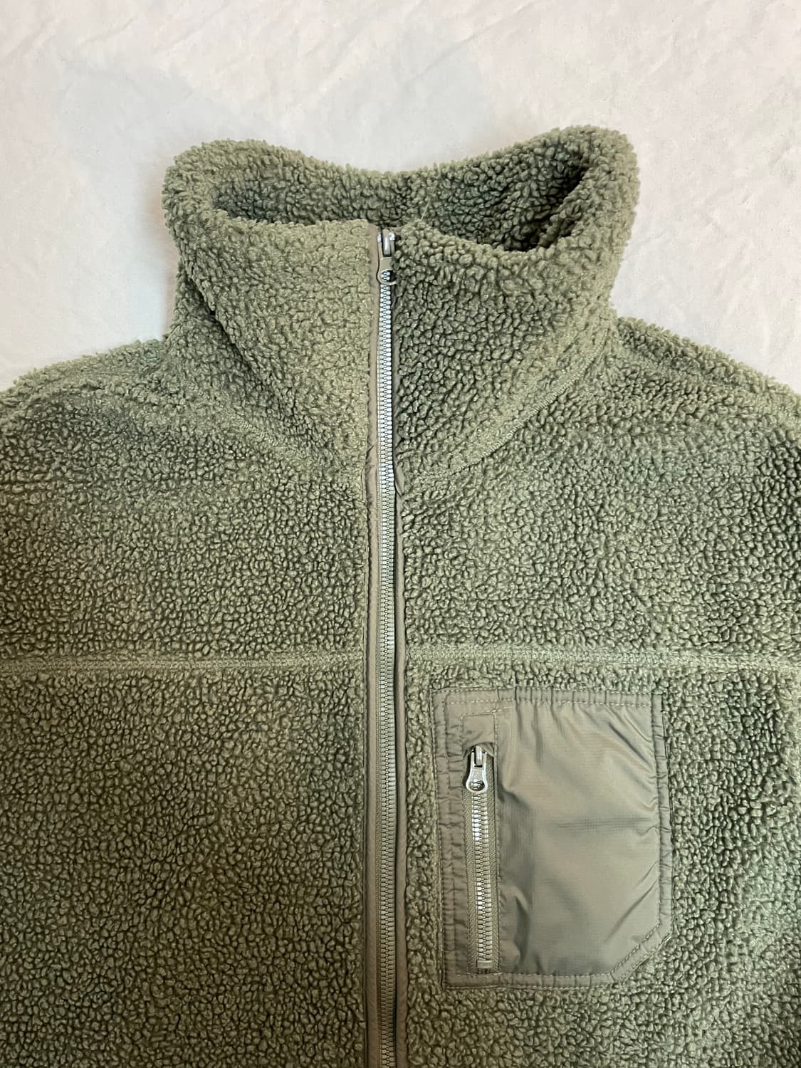 H&M 플리스 롱자켓 상품이미지7