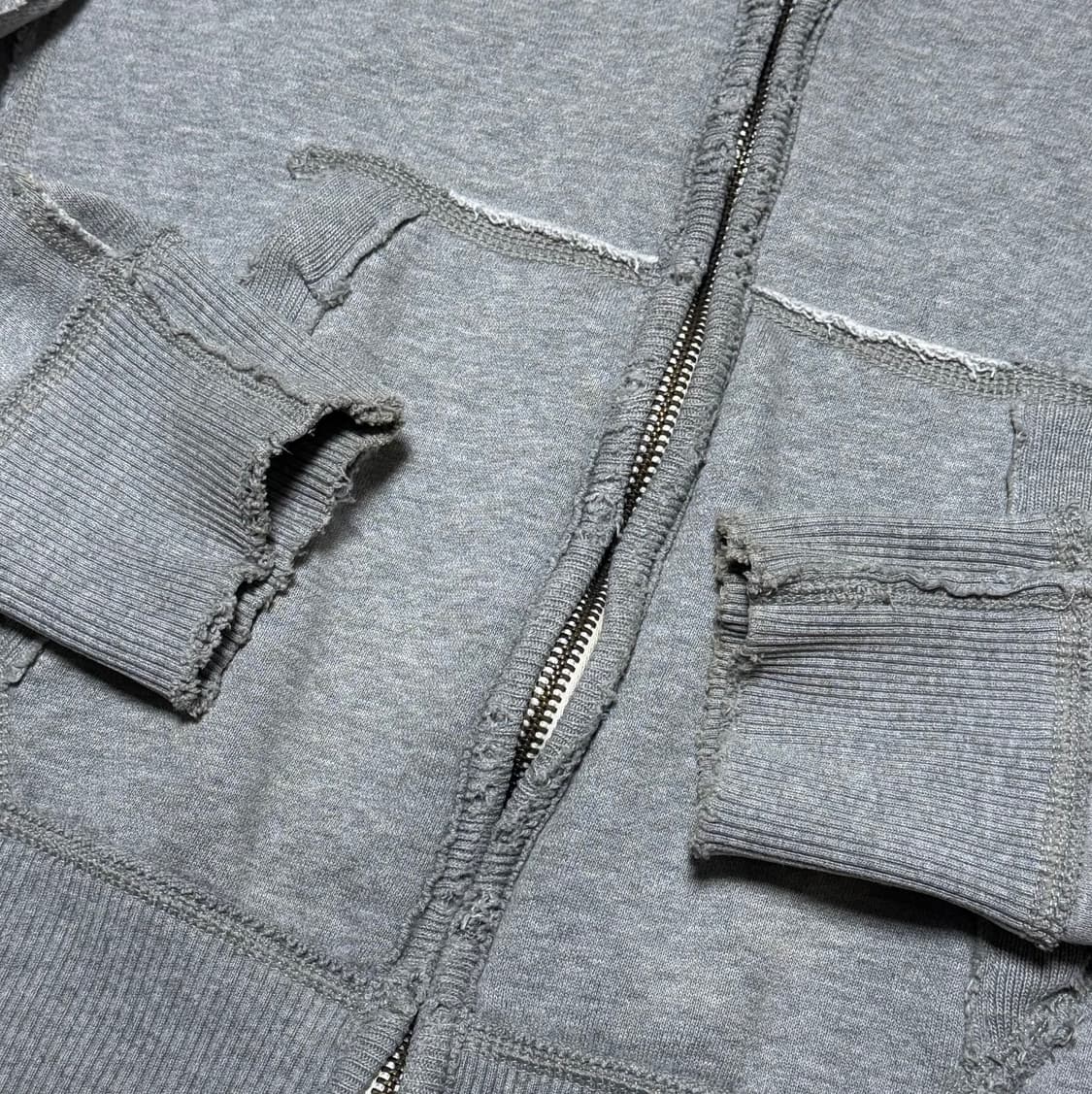 아베크롬비 그레이 버건디 후드집업 상품이미지6