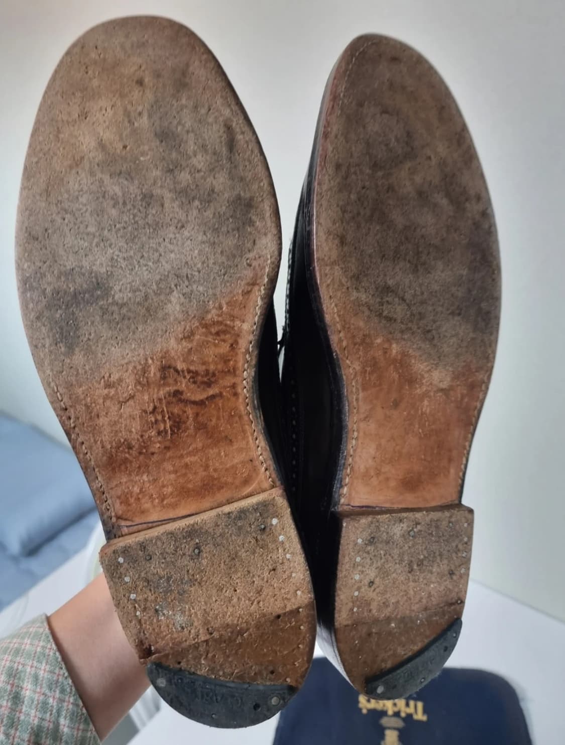 플로쉐임 코도반 윙팁 93605 275cm 알든975 대체제 상품이미지4