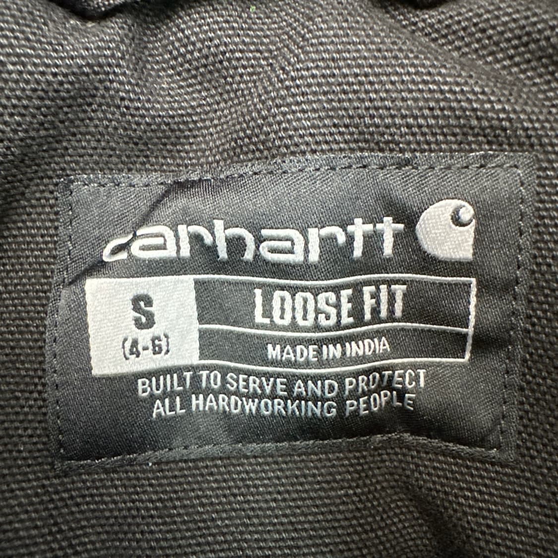 S 칼하트 블랙 몬타나 루즈핏 아즈텍 덕 액티브 자켓  상품이미지5