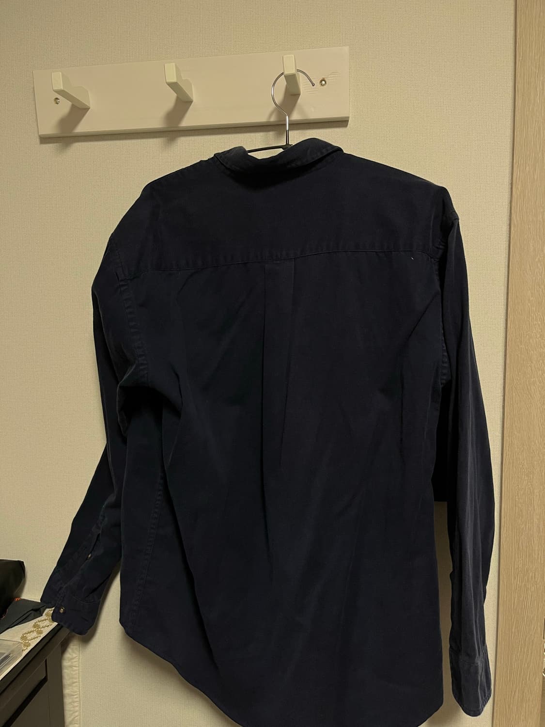 폴로 네이비 코튼 셔츠 XL 상품이미지3