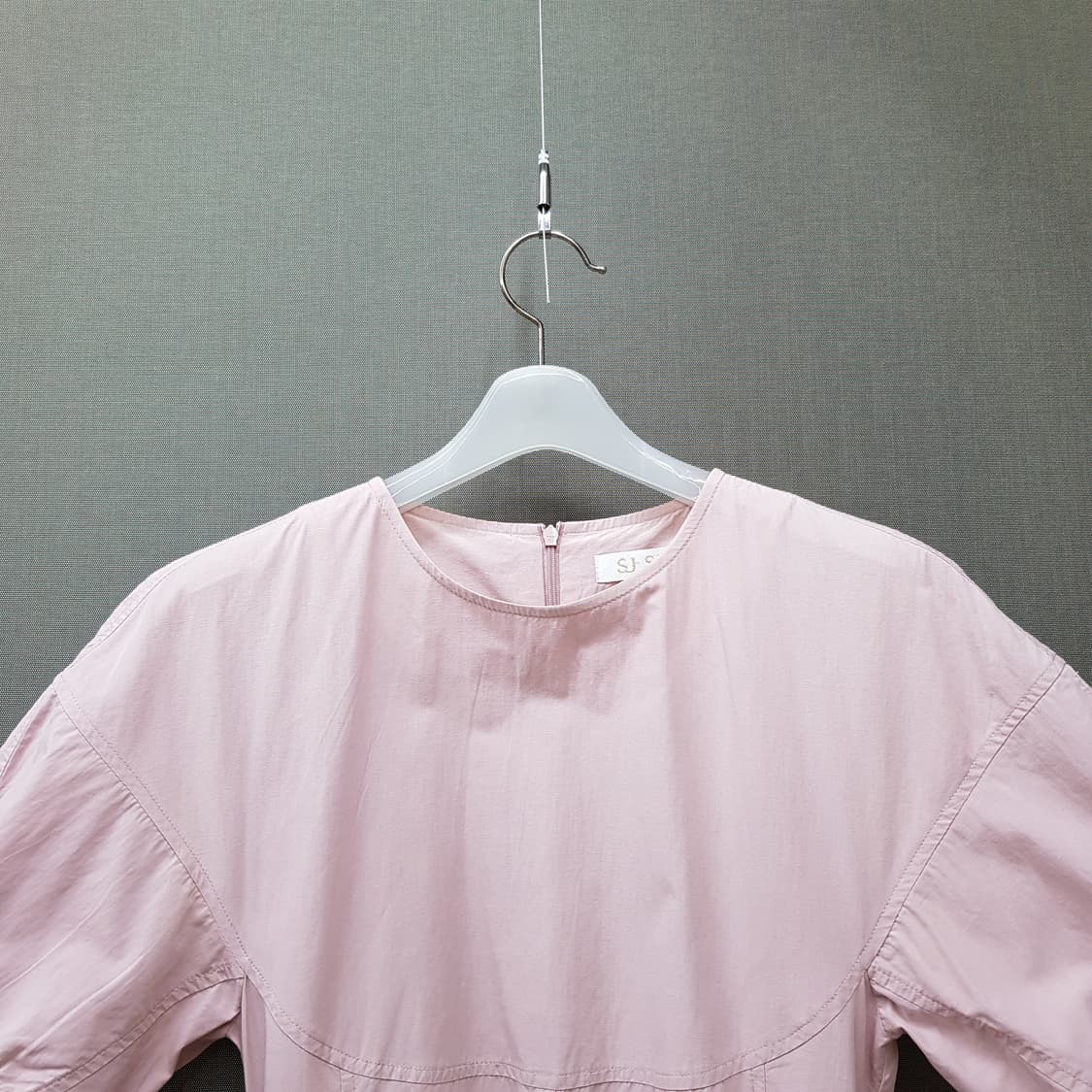 한섬 SJSJ 2021 벨트 포인트 반팔 원피스 76-90-155사이즈 상품이미지2