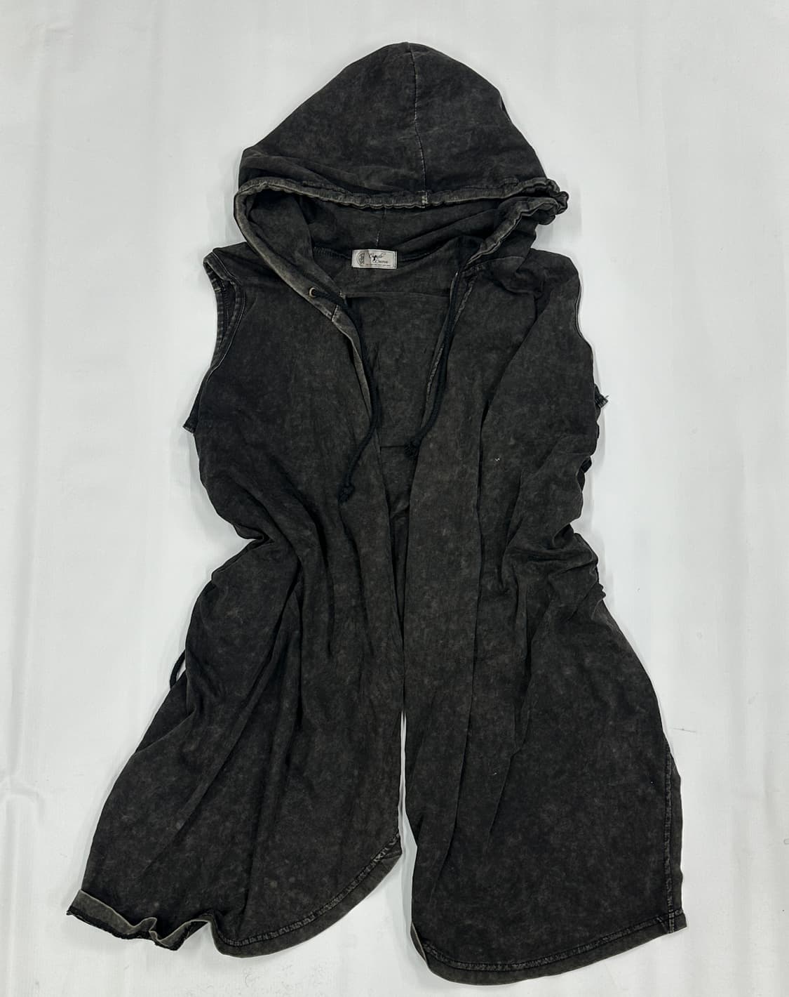 ⛓️고스로리 지뢰계 펑크 코디세트 ⛓️프린팅 티셔츠 언발 가디건 락  상품이미지4