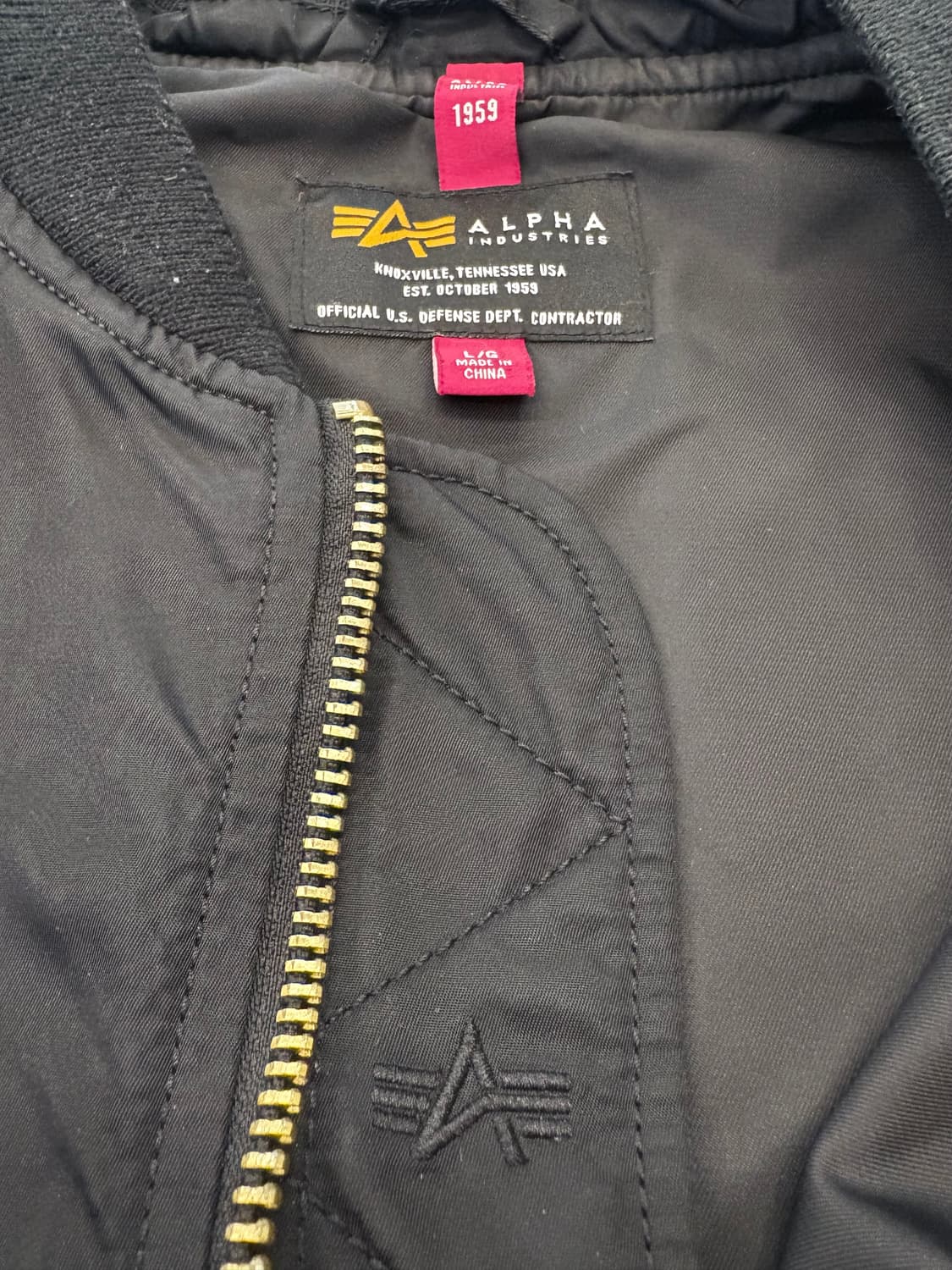 알파인더스트리 MA-1 자켓 상품이미지5