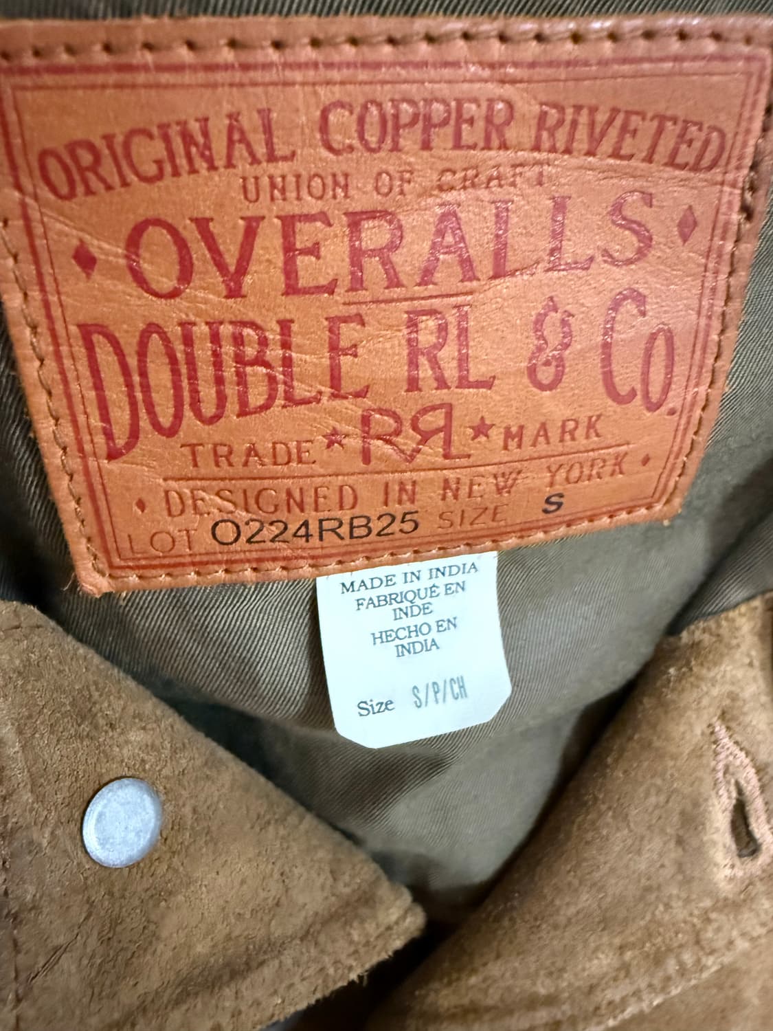 [s] rrl 러프아웃 스웨이드 자켓 상품이미지3