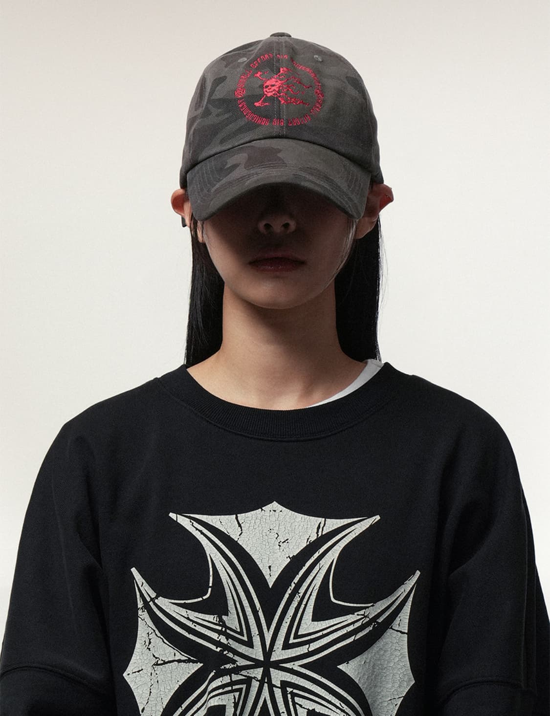 아이돈워너셀 카모 볼캡 Redead Maxi Cap Multi 상품이미지6