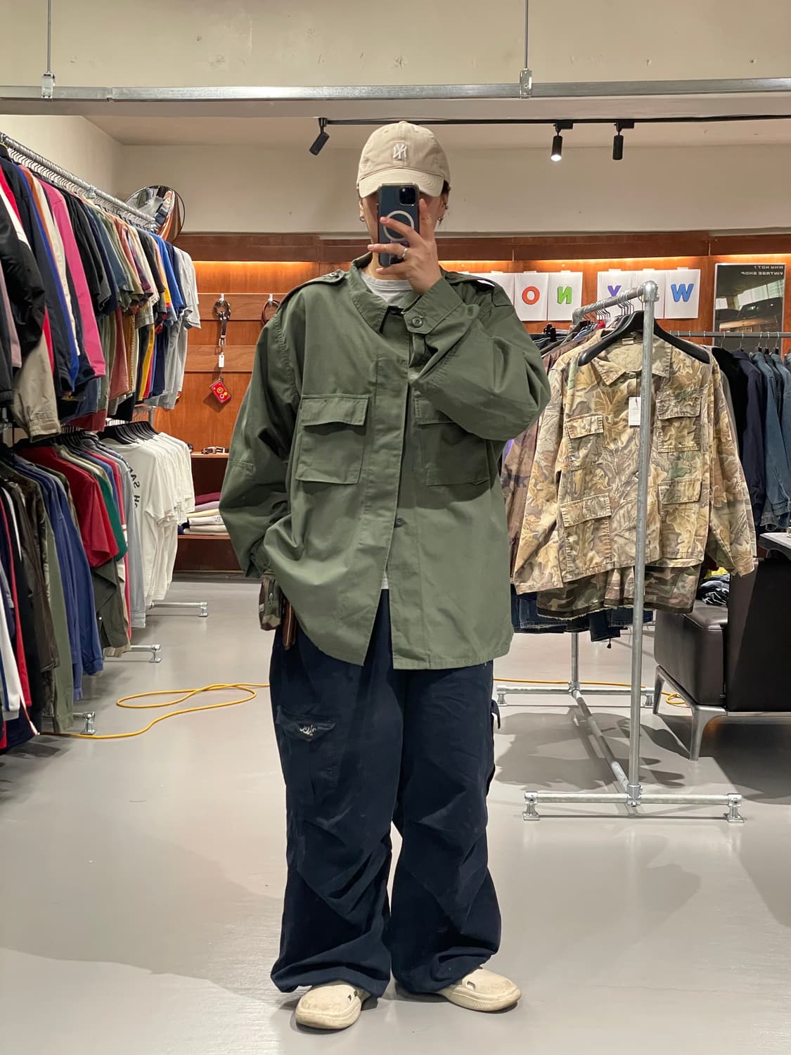 빈티지 밀리터리 BDU 야상 필드 자켓   상품이미지3