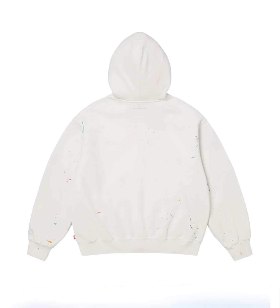 슈프림 x MM6 메종 마르지엘라 박스로고 집업 후드 화이트 XL 상품이미지2