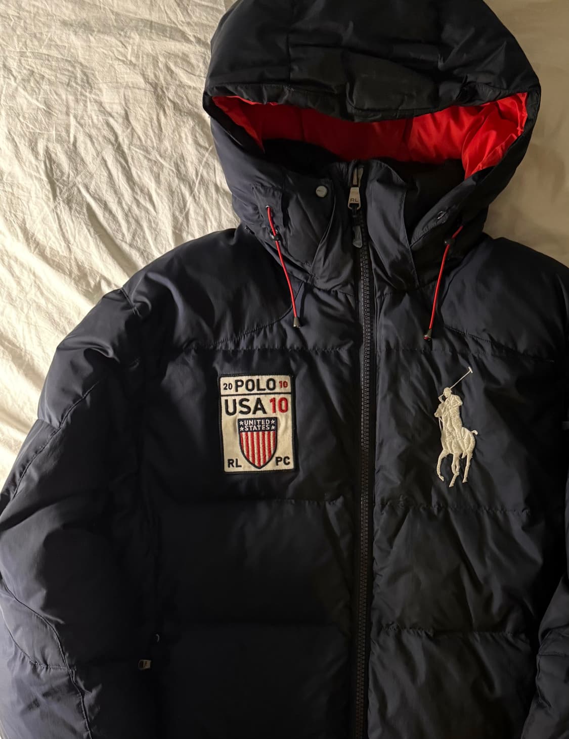 폴로 빅포니 성조기 패딩  상품이미지1