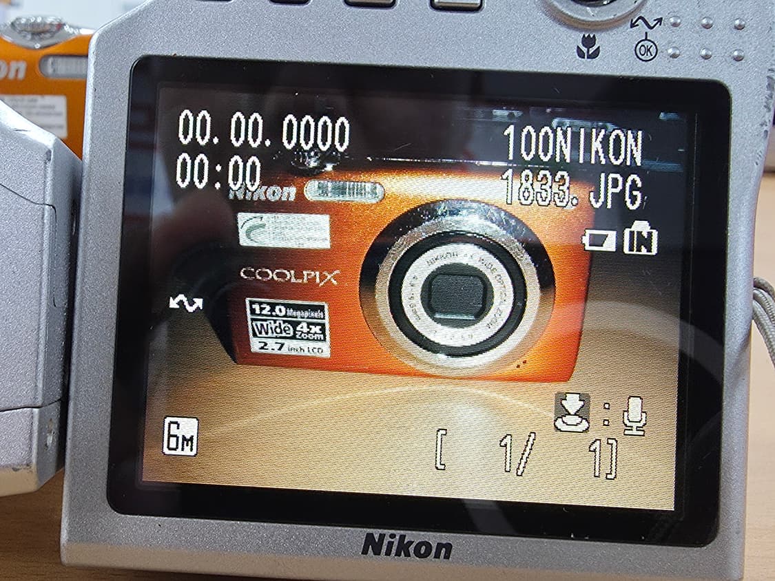니콘 쿨픽스 S10 빈티지 디지털카메라 상품이미지7