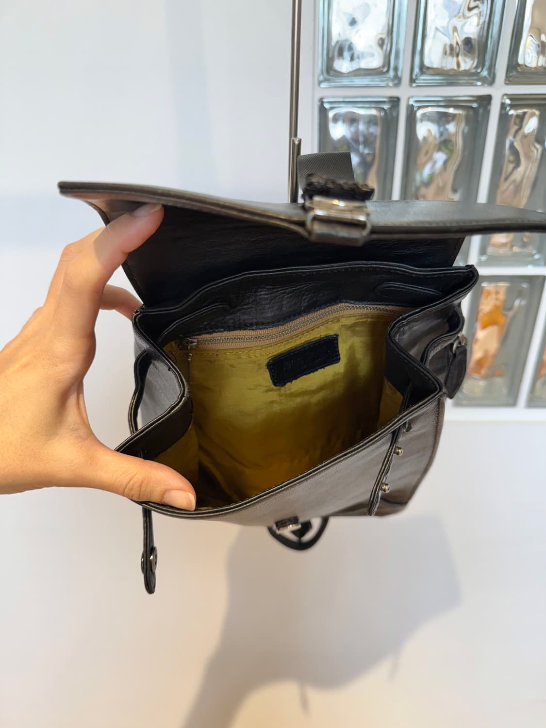 90s 장폴고티에 leather backpack 상품이미지8