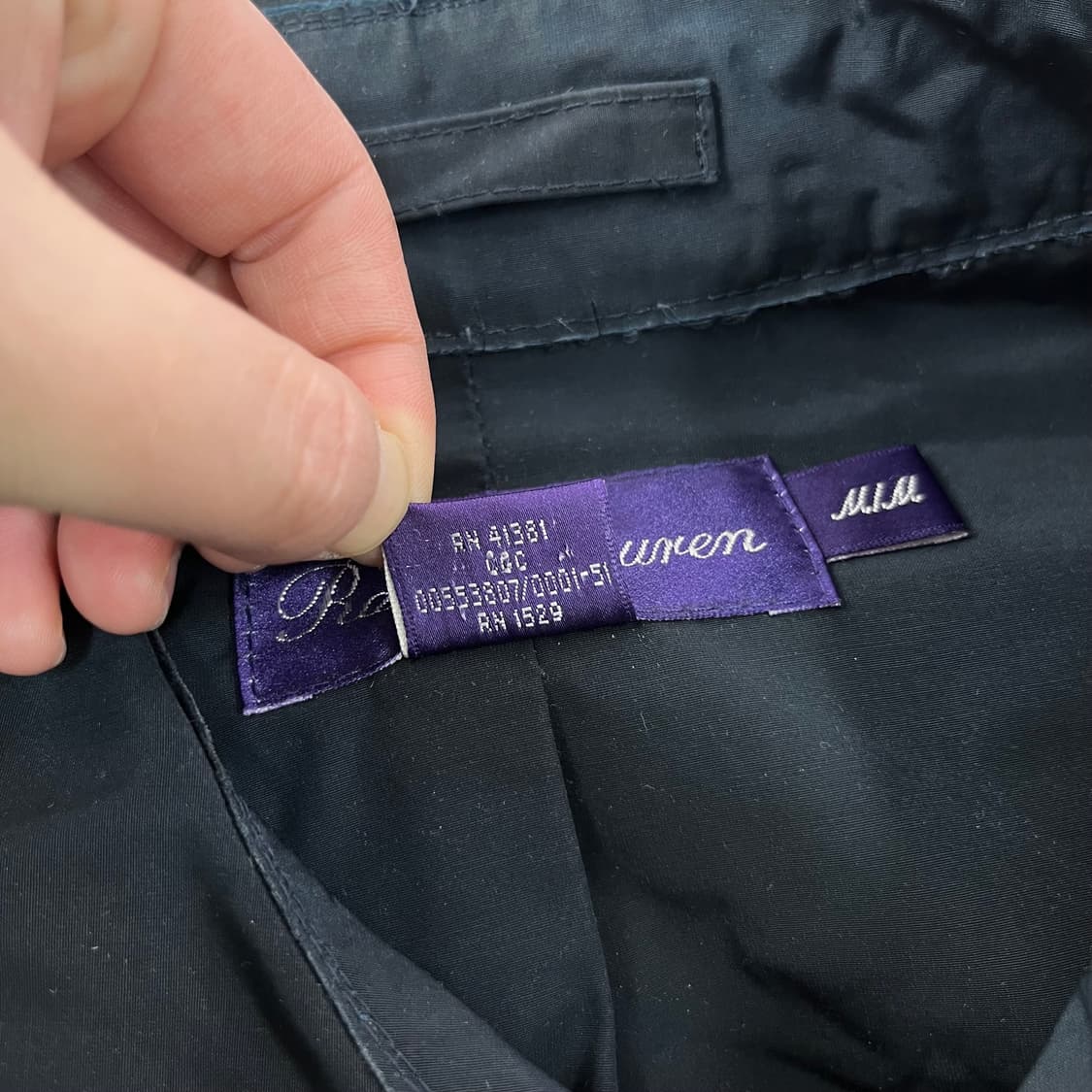 100 폴로 랄프로렌 퍼플라벨 바라쿠타 투웨이 그라데이션 자켓 상품이미지5