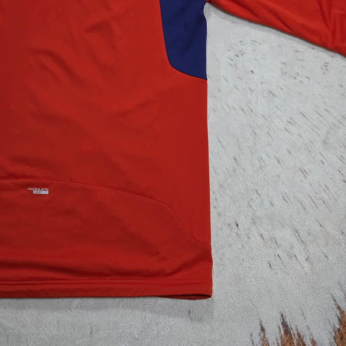 르꼬끄 레드 블루 후드 집업 상품이미지6