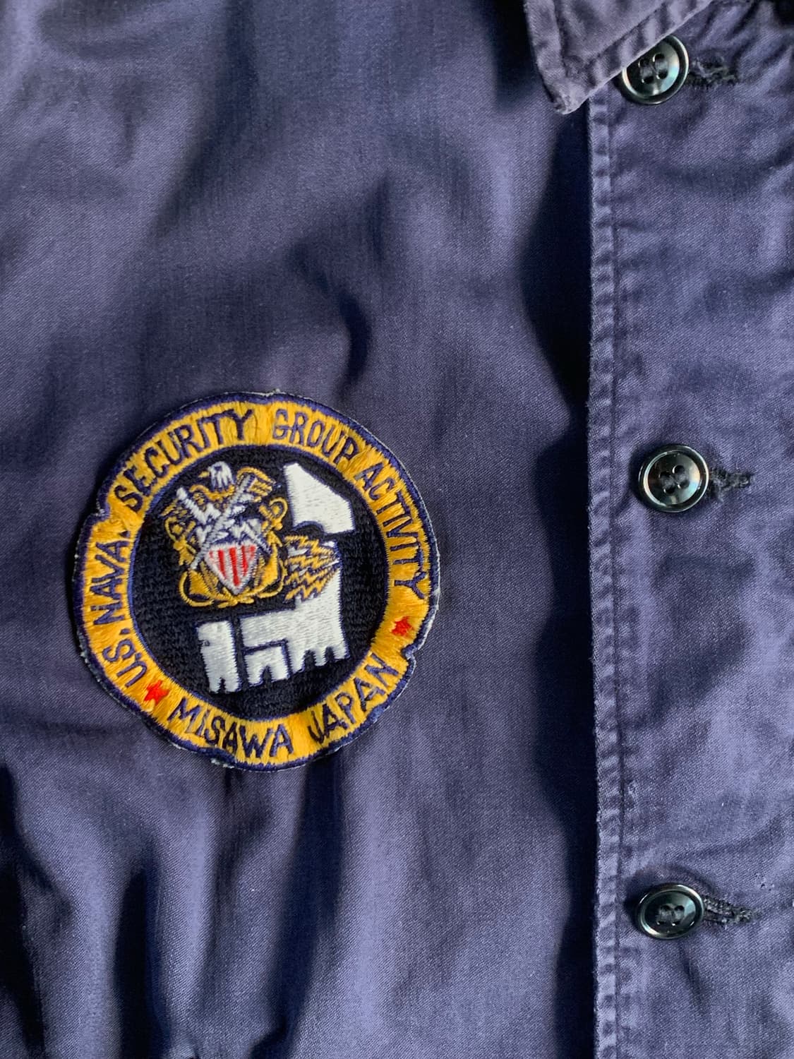 70s 미 해군 N-4 서브마린 유틸리티 자켓 상품이미지3