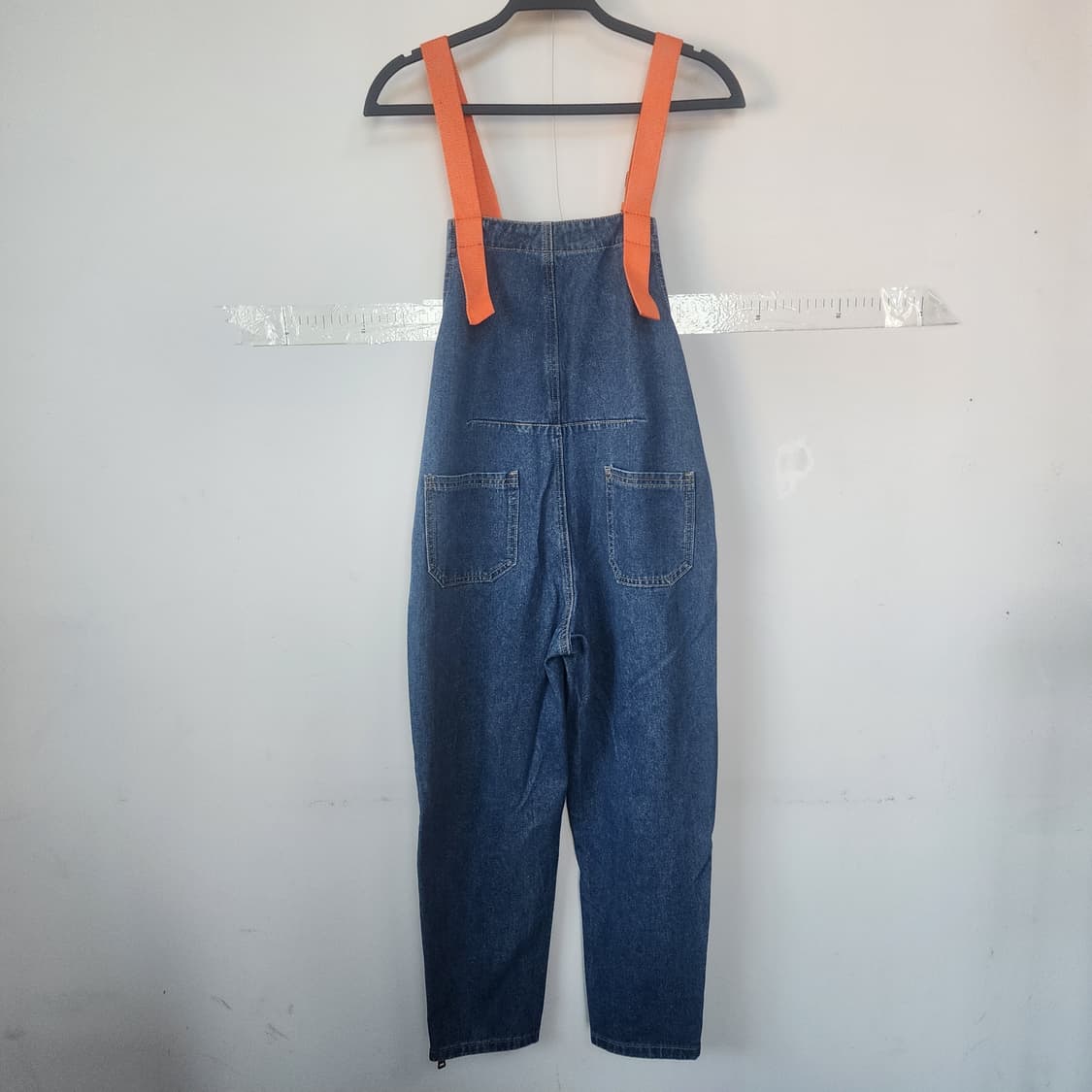 오렌지끈 데님 점프수트 상품이미지6