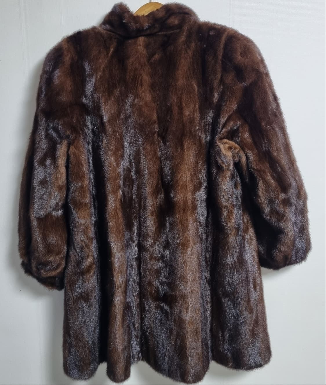 M (66) 진도 아메리칸레전드 브라운 밍크100% 코트 상품이미지2