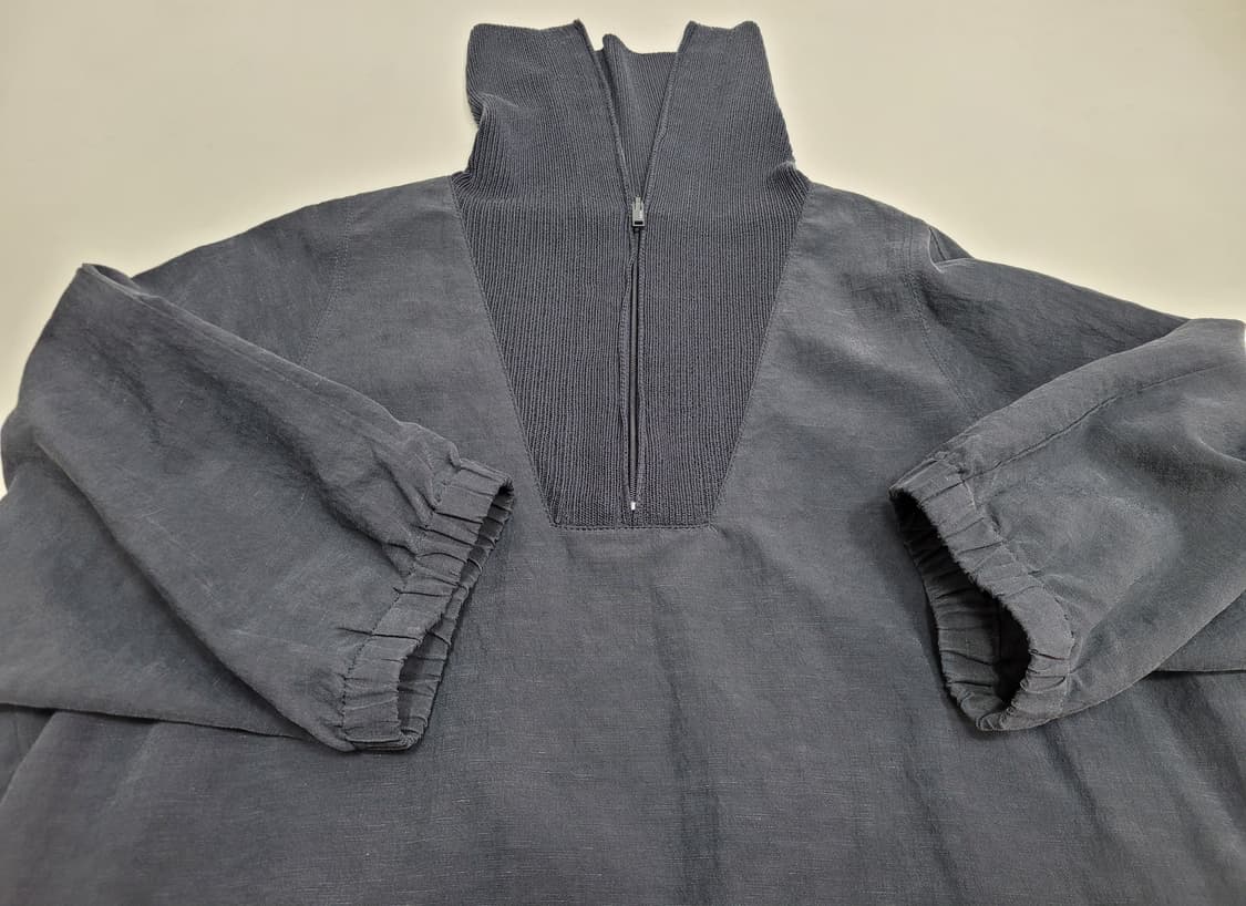 BCBG 21SS 니트 하이넥 반팔 하프 집업  / 여 88-96-160 상품이미지3