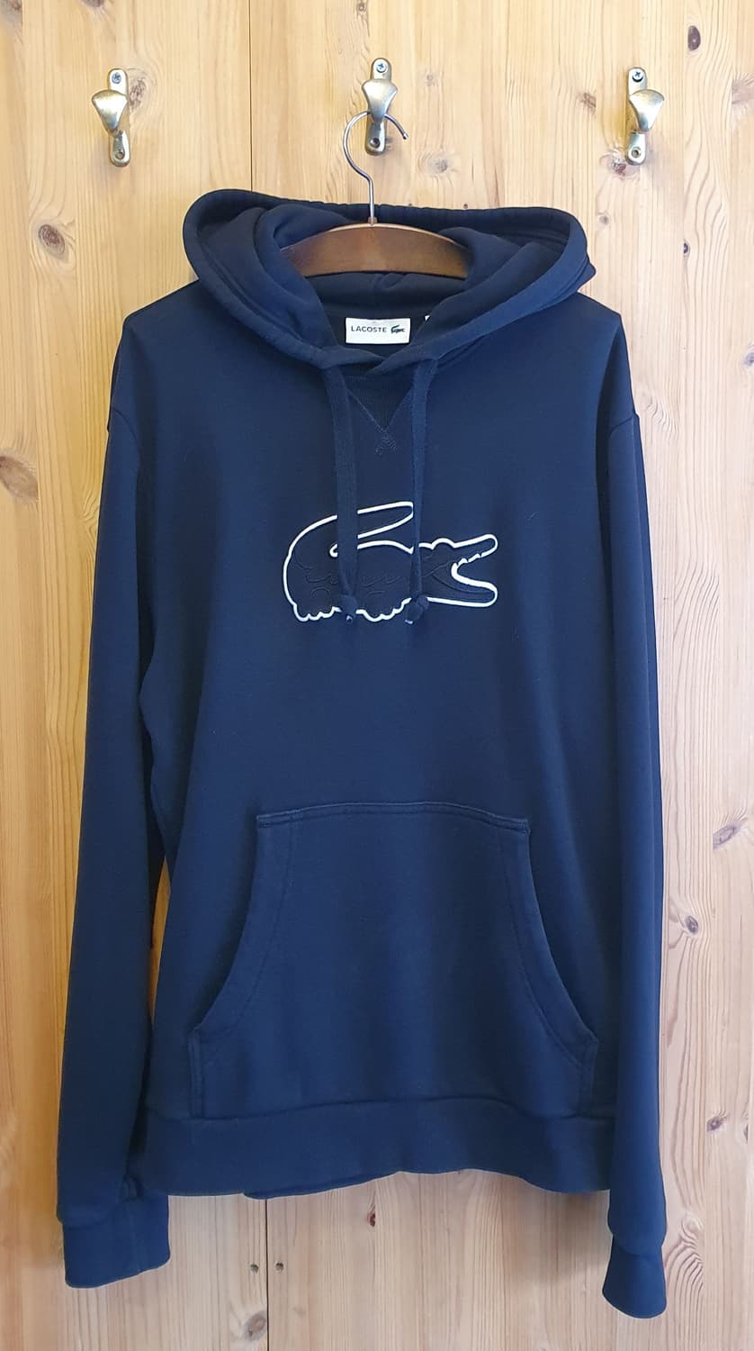 100.라코스테 빅로고 후드티 상품이미지1