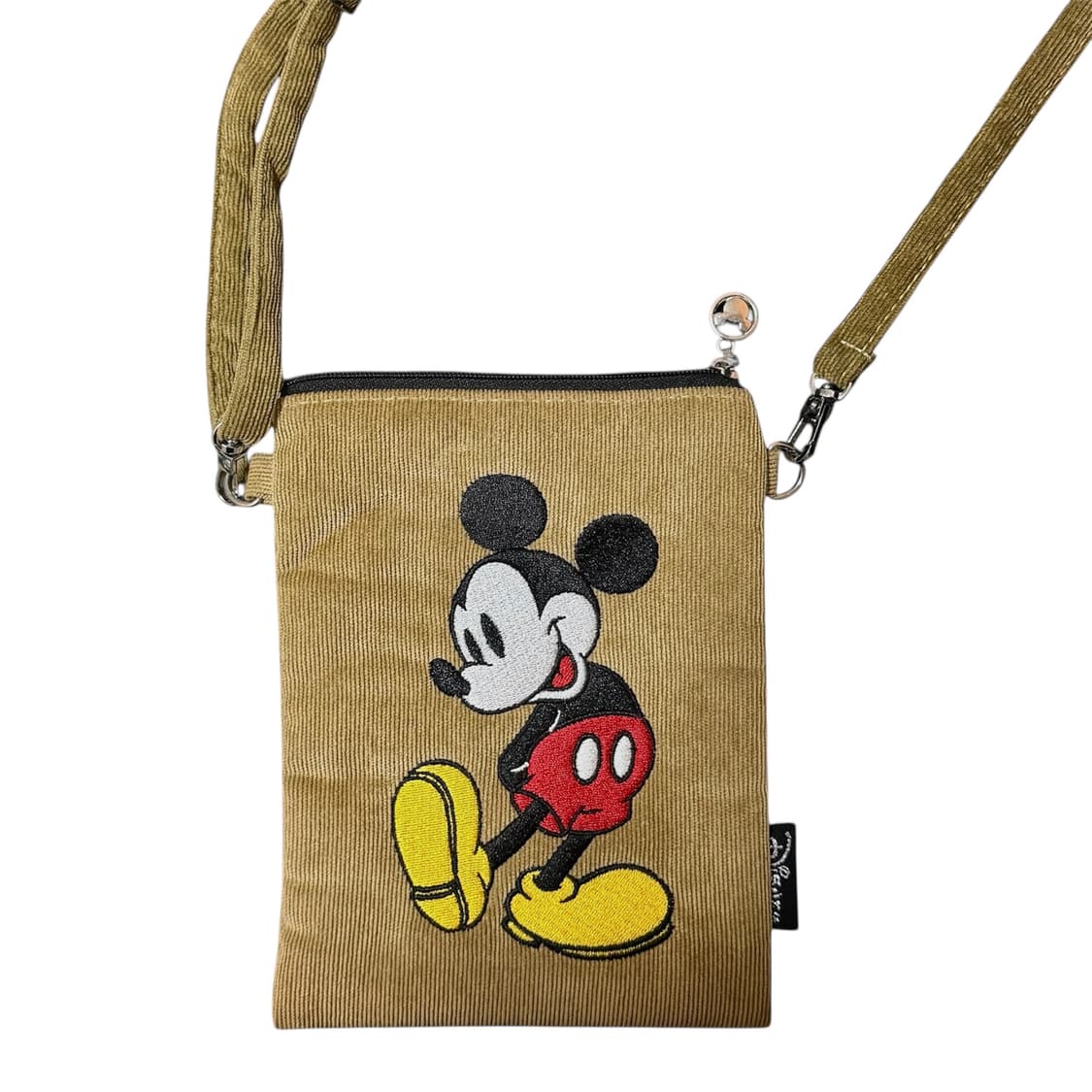 디즈니 미키마우스 코듀로이 미니 크로스백 상품이미지1