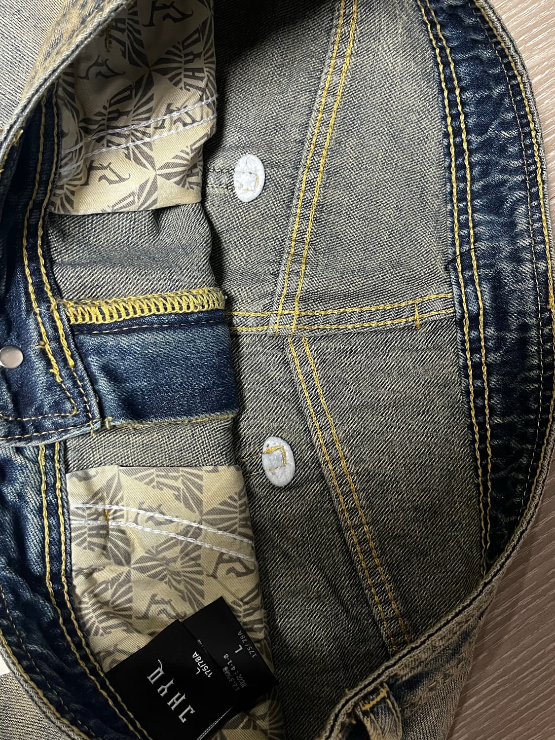 (JHYQ X Menes Tokyo) Dirty  Bagg jeans 상품이미지8