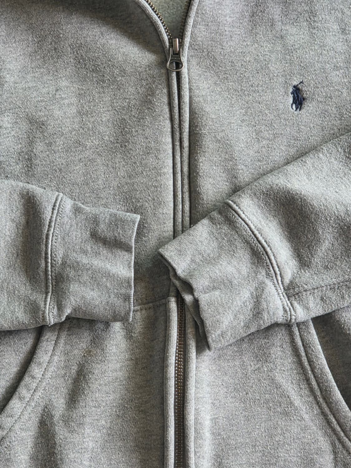 폴로 랄프로렌  후드 집업 그레이 M10-12 여성마른44 상품이미지2