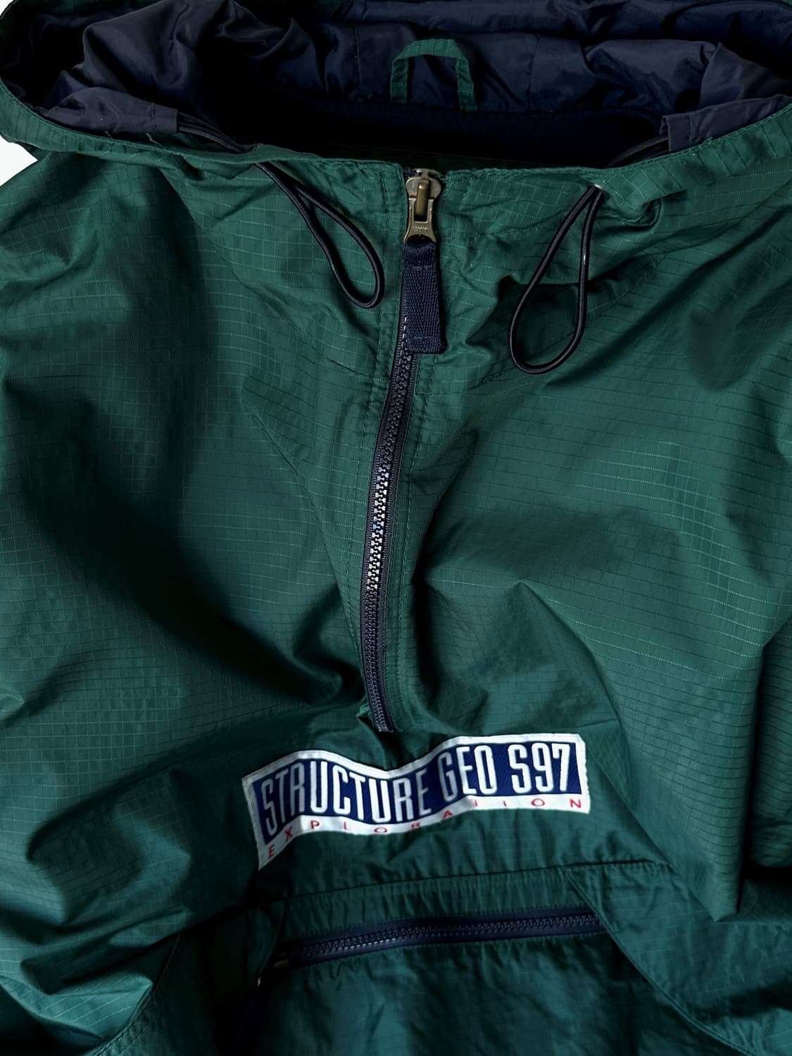 90's washer nylon utility anorak parka  상품이미지2