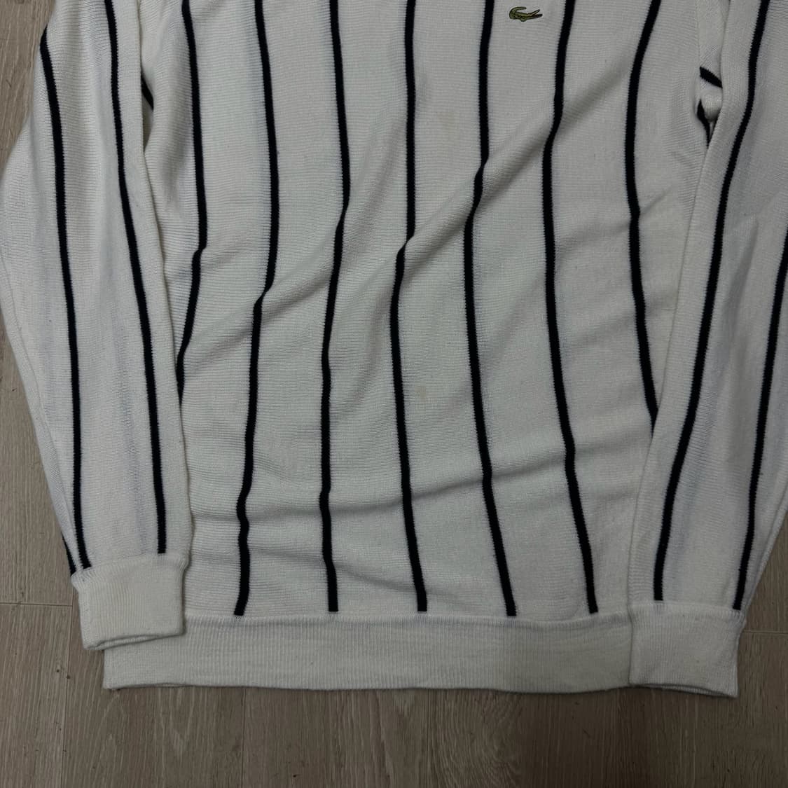 라코스테 남성 스트라이프 니트 XL/105  상품이미지4