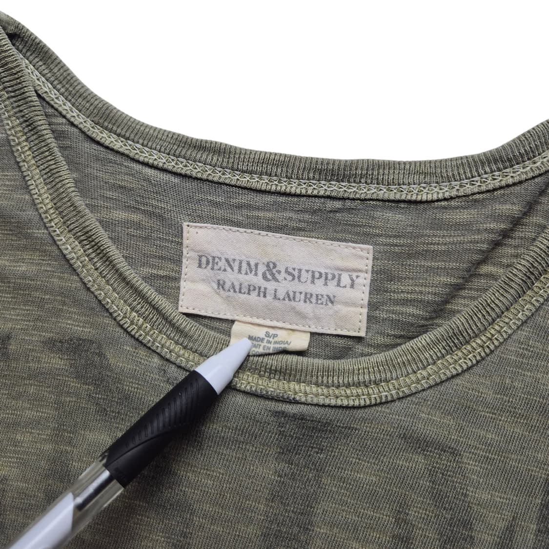 [S] 데님앤서플라이 랄프로렌 밀리터리 티셔츠 상품이미지6