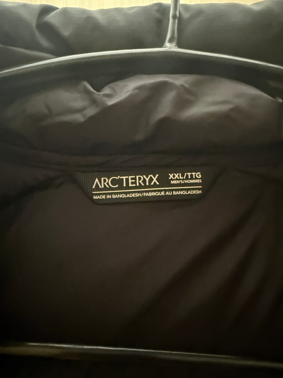 아크테릭스 논후드 경량패딩 토륨 xxl  상품이미지3