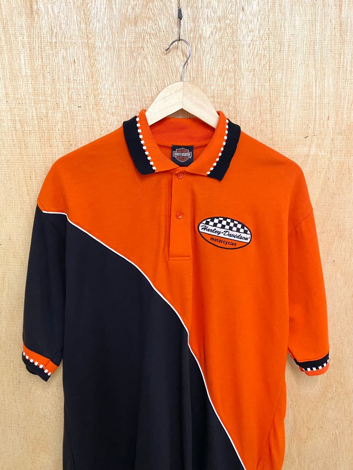 HARLEY DAVIDSON racing collar t-shirts 상품이미지5